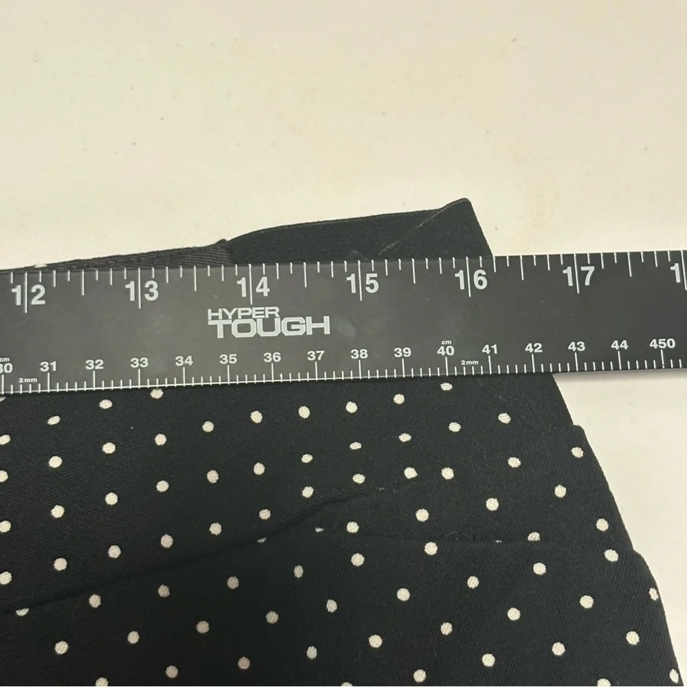 Investments Black and White Polka Dot Pantsuit - Picture 5 of 9